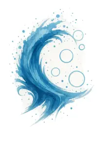 abstrakte-welle-mit-spritzern-und-kreisen-tattoo-vorlage