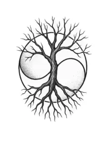 abstrakter-baum-im-kreislauf-des-lebens-tattoo