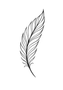 elegante-feder-mit-geschwungenen-linien-tattoo-oberarm