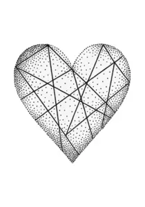 geometrisches-herz-aus-linien-und-punkten