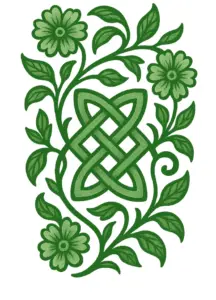 keltisches-knotendesign-mit-floralen-elementen-tattoo-oberarm