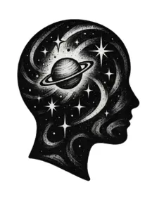 kopf-mit-universum-und-sternen-tattoo-vorlage