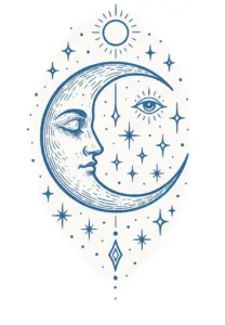 kreative-darstellung-von-mond-und-sternen-tattoo