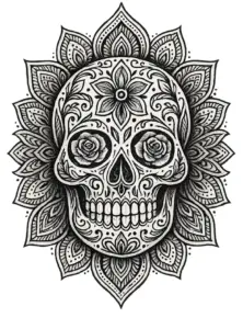 kunstvolles-totenkopfdesign-mit-floralen-mustern