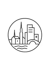 minimalistische-stadtlandschaft-mit-klaren-linien