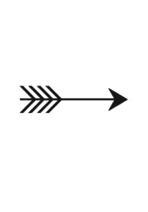 minimalistischer-pfeil-tattoo-oberarm