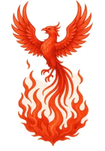 phoenix-der-aus-der-asche-steigt-steissbein-rot-orange