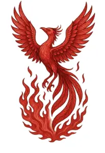 phoenix-in-flammen-kraft-und-erneuerung-tattoo-vorlage