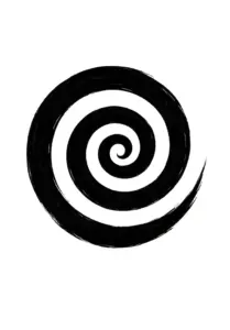 stiliserte-spirale-symbol-fuer-maenner-tattoo-vorlage