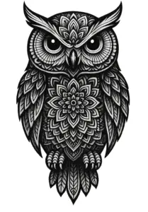 stilisiert-eule-im-mandala-stil-tattoo-vorlage
