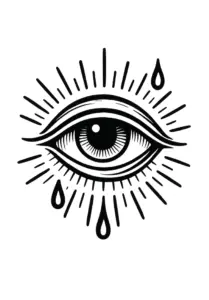 stilisierte-augen-symbol-der-weisheit