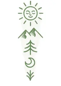 stilisierte-naturmotive-sonne-und-mond-tattoo-vorlage