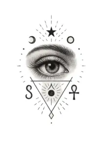 tattoovorlage-auge-mit-mystischen-symbolen-und-sternen