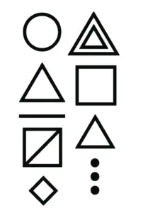 tattoovorlage-geometrische-formen-minimalistische-anordnung