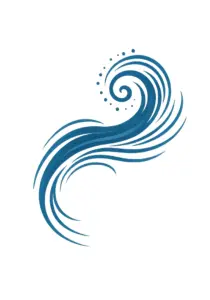 tattoovorlage-geschwungene-welle-in-blau-fuer-den-bauch