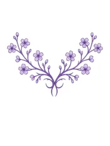 tattoovorlage-mit-verschlungenen-aesten-kleinen-blueten-steissbein
