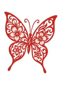 tattoovorlage-schmetterling-mit-floralem-design