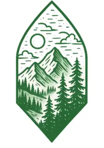 tattoovorlage-stilisierte-landschaft-mit-bergen-und-baeumen